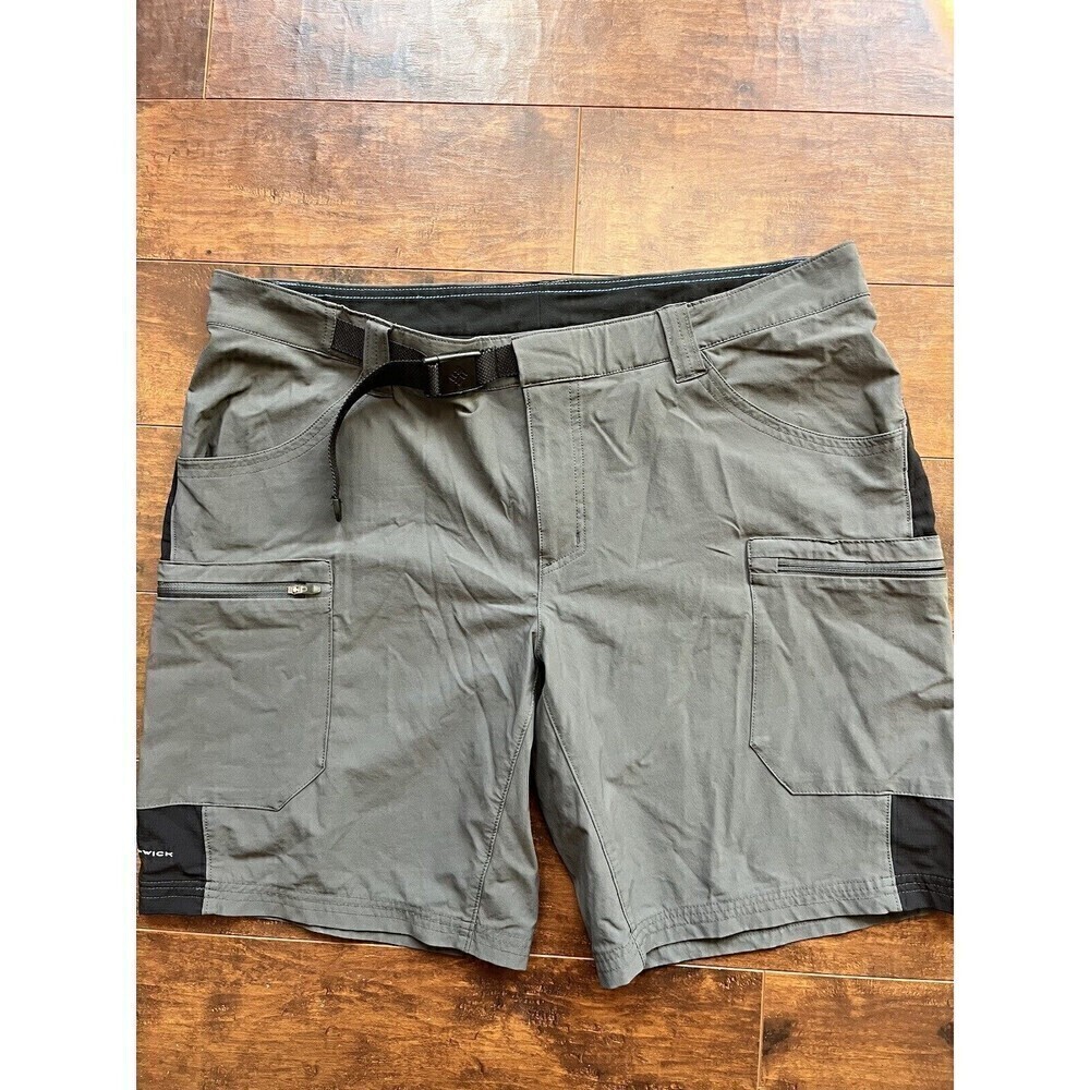 Columbia Mens Canyon Belted Shorts Stretch Hiking Active Size XL